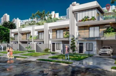 Sobrado triplex novo com 3 suítes à venda, 168 m² por r$ 1.090.000 - alto tarumã - pinhais/pr