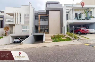Casa no boulevard previllege com 3 suítes à venda, 320 m² por r$ 2.880.000 - uberaba - curitiba/pr