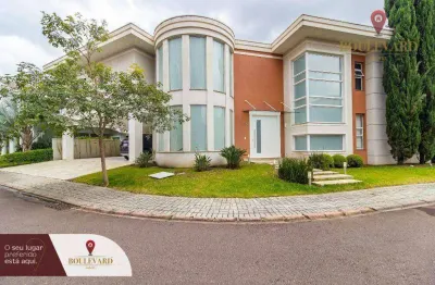 Casa no residencial boulevard com 3 dormitórios à venda, 377 m² por r$ 3.280.000 - uberaba - curitiba/pr