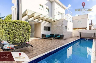 Casa no jardim américa com 4 dormitórios à venda, 343 m² por r$ 3.400.000 - uberaba - curitiba/pr