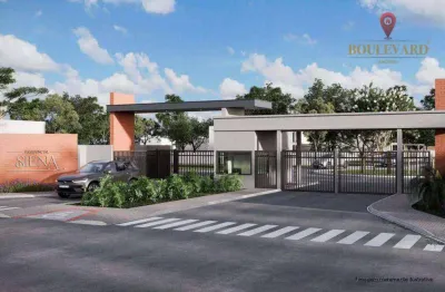 Terrenos no residencial siena  à venda, 128m² por r$ 275.200 - parque da fonte - são josé dos pinhais/pr