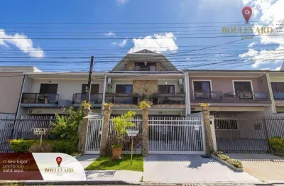 Sobrado de frente para a rua com 4 dormitórios à venda, 228 m² por r$ 1.700.000 - jardim das américas - curitiba/pr