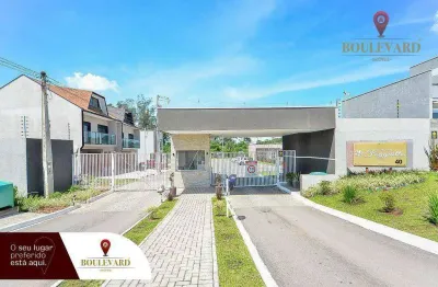 Terreno no foggiatto à venda, 128 m² por r$ 200.000 - costeira - são josé dos pinhais/pr