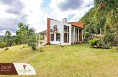 Chácara em meio a cidade com 3 dormitório à venda, 10000 m² por r$ 6.000.000 - campo comprido - curitiba/pr