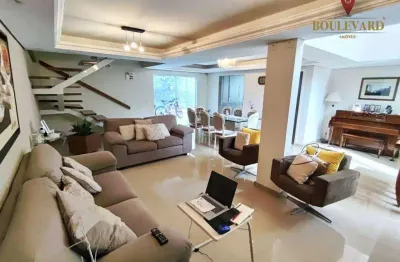 Sobrado em condomínio fechado com 3 dormitórios à venda, 264 m² por r$ 1.185.000 - guabirotuba - curitiba/pr