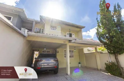 Sobrado mobiliado com 3 dormitórios à venda, 172 m² por r$ 795.000 - uberaba - curitiba/pr