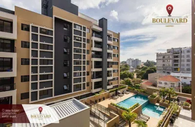 Apartamento no jardim dos manacás com 2 dormitórios à venda, 59 m² por r$ 530.000 - tingui - curitiba/pr