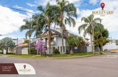 Casa de esquina com 4 dormitórios à venda, 308 m² por r$ 1.690.000 - jardim das américas - curitiba/pr
