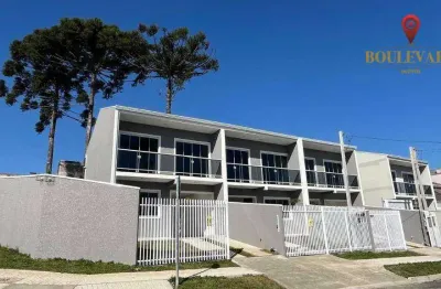Sobrado de esquina com 3 dormitórios à venda, 87 m² por r$ 695.000 - alto boqueirão - curitiba/pr