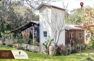 Chácara em condomínio fechado com 2 dormitórios à venda, 6680 m² por r$ 550.000 - faxina - são josé dos pinhais/pr