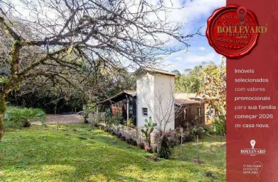 Chácara em condomínio fechado com 2 dormitórios à venda, 6680 m² por r$ 449.900 - faxina - são josé dos pinhais/pr