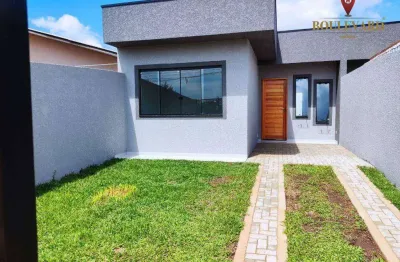 Casa térrea com 3 dormitórios à venda, 69 m² por r$ 490.000 - passauna - araucária/pr