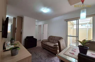 Apartamento garden no condomínio gralha azul com 2 dormitórios à venda, 42 m² por r$ 249.000 - eucaliptos - fazenda rio grande/pr