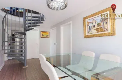 Cobertura no moradas treviso com 3 dormitórios à venda, 69 m² por r$ 395.000 - boneca do iguaçu - são josé dos pinhais/pr