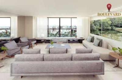 Cobertura no greca tower com 4 suítes à venda, 317 m² por r$ 8.400.000 - água verde - curitiba/pr