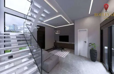 Sobrado com 3 dormitórios à venda, 149 m² por r$ 999.000 - cidade jardim - são josé dos pinhais/pr