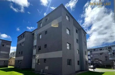 Apartamento térreo com 2 dormitórios à venda, 41 m² por r$ 209.900 - ouro fino - são josé dos pinhais/pr