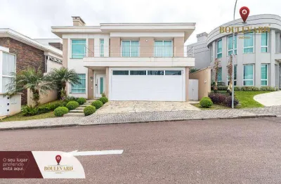Casa no boulevard excellence com 3 dormitórios à venda, 336 m² por r$ 3.700.000 - uberaba - curitiba/pr