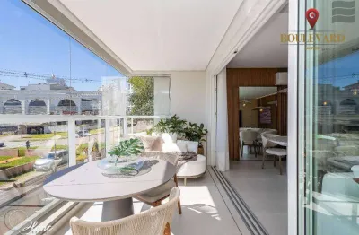 Cobertura no blanc de rouge com 3 dormitórios à venda, 214 m² por r$ 4.200.648 - juvevê - curitiba/pr