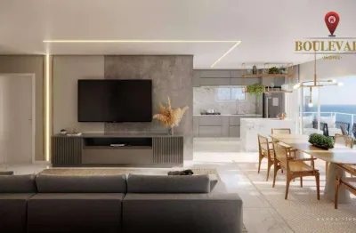 Apartamento com 3 dormitórios à venda em barra velha/sc, 95 m², por r$ 1.352.821,49 - barra view residences - construtora santer