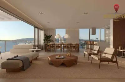 Cobertura com 4 dormitórios à venda, 237 m² por r$ 5.900.675,24 - praia alegre - penha/sc