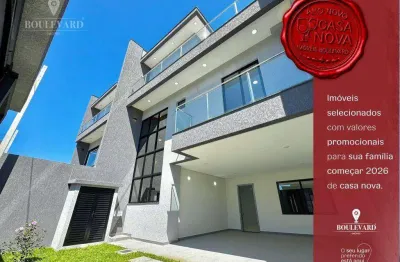 Sobrado com 3 dormitórios à venda, 236 m² por r$ 1.398.000,00 - cruzeiro - são josé dos pinhais/pr