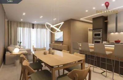 Cobertura no residencial tamoios com 3 dormitórios à venda, 126 m² por r$ 2.232.296 - vila izabel - curitiba/pr