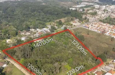 Terreno de esquina à venda, 15452 m² por r$ 4.250.000 - colônia faria - colombo/pr