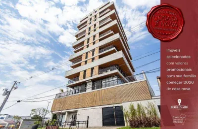 Apartamento no residencial lummi com 3 suítes à venda, 140 m² por r$ 1.400.000 - são pedro - são josé dos pinhais/pr