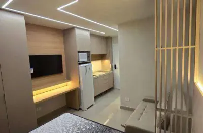 Studio com 1 dormitório à venda no muv residence, 20 m² por r$ 385.000 - bacacheri - curitiba/pr