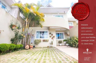 Sobrado de rua com 3 dormitórios à venda, 155 m² por r$ 890.000 - uberaba - curitiba/pr