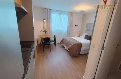 Studio no 2700vg com 1 dormitório à venda, 19 m² por r$ 311.500 - alto da xv - curitiba/pr