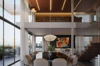 Cobertura com 3 dormitórios à venda, 596 m² por r$ 9.511.400,00 - rebouças - curitiba/pr