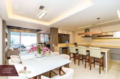 Sobrado mobiliado com 3 dormitórios à venda, 210 m² por r$ 1.890.000 - pineville - pinhais/pr