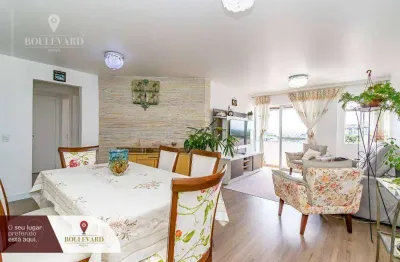 Apartamento com 3 dormitórios à venda no edifício saint bernard em curitiba/pr , 117 m² por r$ 680.000