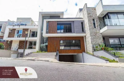 Casa no residencial ticino com 3 suíte à venda, 247 m² por r$ 2.149.900 - uberaba - curitiba/pr