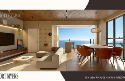 Apartamento com 3 dormitórios à venda em penha/sc, 133 m² por r$ 2.522.000 - fort myers - construtora vetter