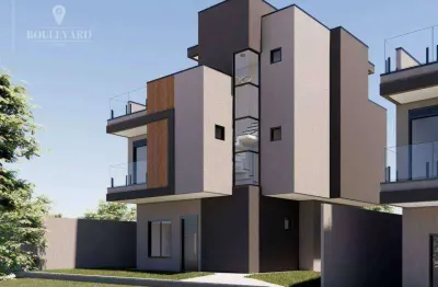 Sobrado com 2 dormitórios à venda, 140 m² por r$ 1.150.000 - novo mundo - curitiba/pr