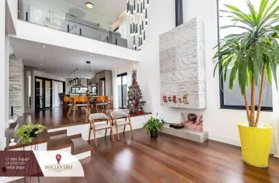 Casa no residencial bella vista com 3  suites à venda, 389 m² por r$ 2.800.000 - santa cândida - curitiba/pr