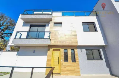 Sobrado em condomínio fechado,  com 3 dormitórios à venda, 211 m² por r$ 1.287.000 - guabirotuba - curitiba/pr