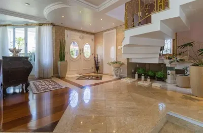 Ecoville, casa no condominio bella vista, 665m² averbada, , 4 suítes, 9 vagas, de esquina, face nor