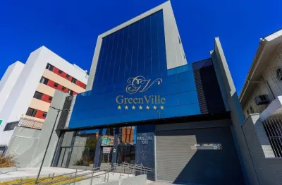 Alto da rua xv, centro prédio inteiro locado, 64 vagas de garagens, 6 pavimentos, 2 subsolos, à ven