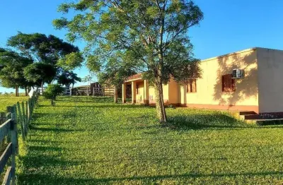 Alegrete, estrada do caverá, 32,70 hectares, arrendada, fazendinha ou haras, banheiro de gado, tron