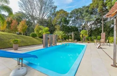 Campo largo, chácara 145.000m², 4 quartos, 2 suítes, à 2km do fórum, à venda, jardim florestal, pr