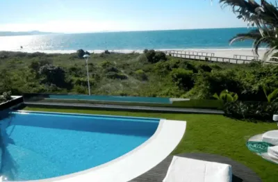 Jurerê internacional, florianópolis,mansão com vista para o mar, 5 suítes, 7 vagas de garagens, à v