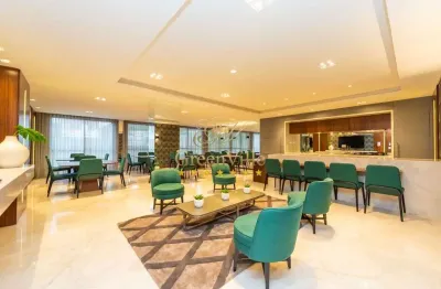 Bigorrilho, apartamento garden, decorado, 3 suítes, terraço privativo descoberto e 3 vagas. à venda