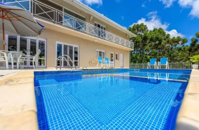 Campo Largo, Casa de Campo, 20.000m², à 13km do Shopping Barigui, 4 Suítes, Lago, Aquecimento Solar