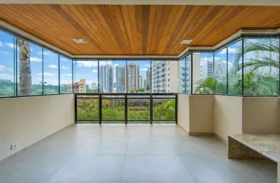 Cabral, Apto 264m², Ed. Chácara Marumbi, Condomínio Clube, 4 quartos, 2 suítes, Lareira, churrasque