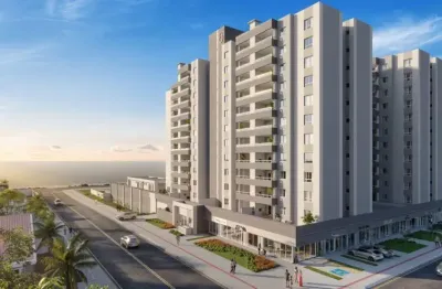 Apartamento de frente para mar, balneário princesa do mar