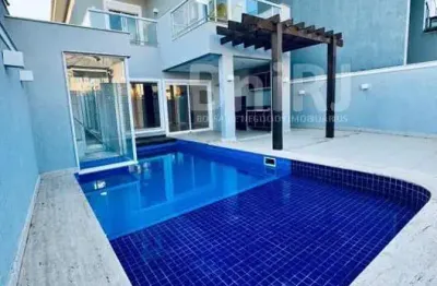 Casa de luxo 4 suítes em condomínio com clube completo